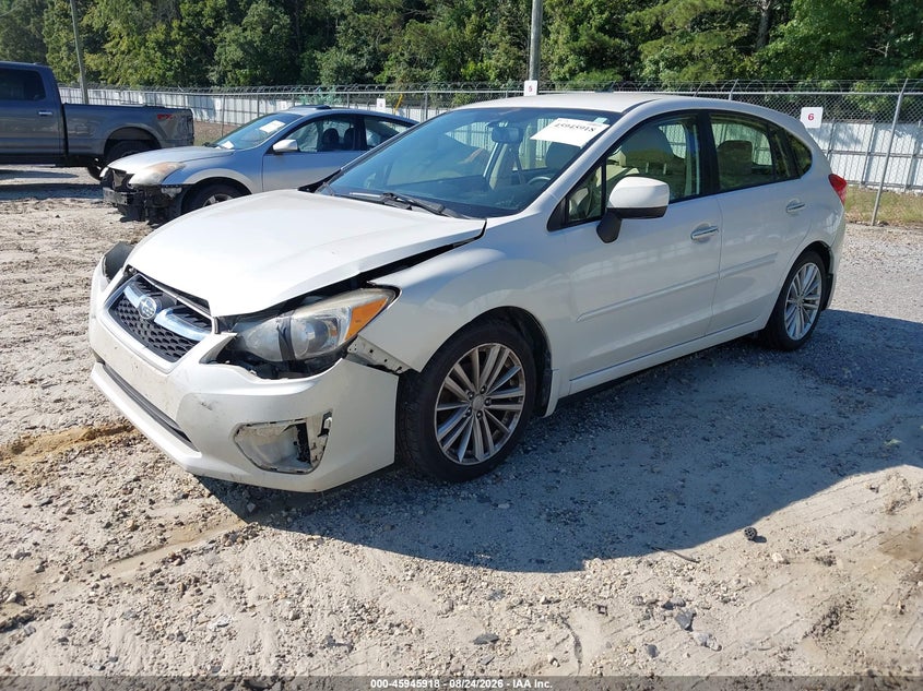 2012 SUBARU IMPREZA auction photo 2