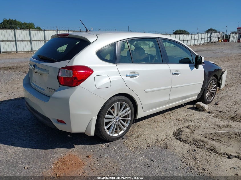 2012 SUBARU IMPREZA auction photo 4