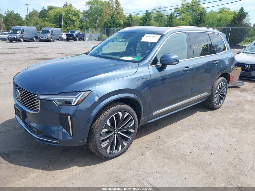 2025 Volvo XC90, Rear, IAAI, VIN YV4H60PB3S1379630 — photo 2