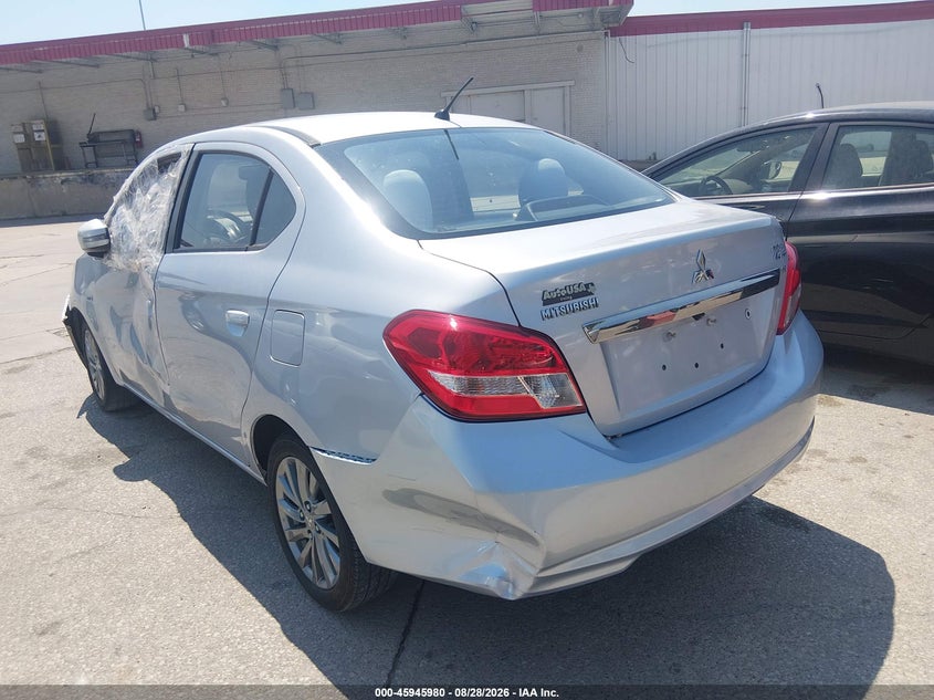 2017 MITSUBISHI MIRAGE SEDAN 1.2L I-3 DOHC, VVT, 78HP