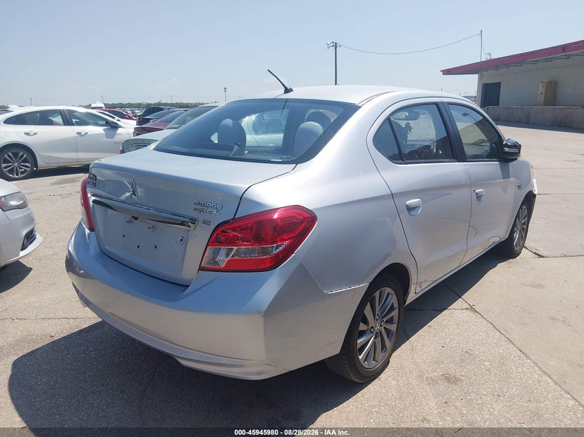 2017 MITSUBISHI MIRAGE SEDAN 1.2L I-3 DOHC, VVT, 78HP