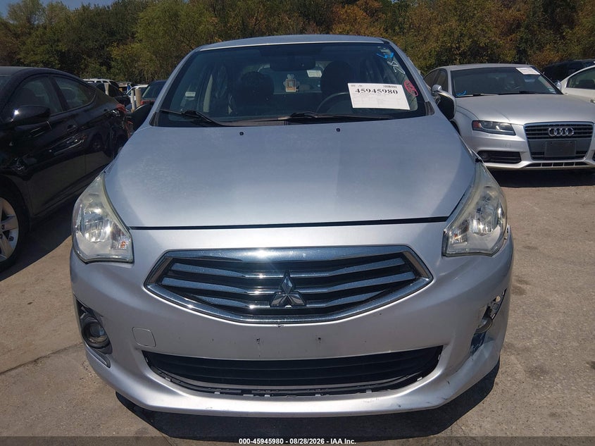 2017 MITSUBISHI MIRAGE SEDAN 1.2L I-3 DOHC, VVT, 78HP