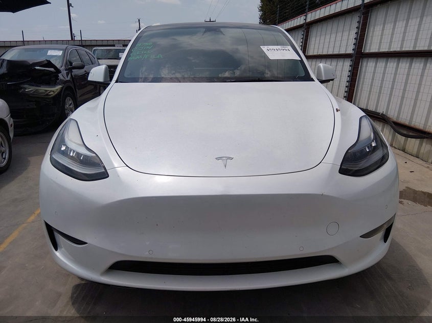 TESLA MODEL Y 2022 VIN 7SAYGDEE5NA014396