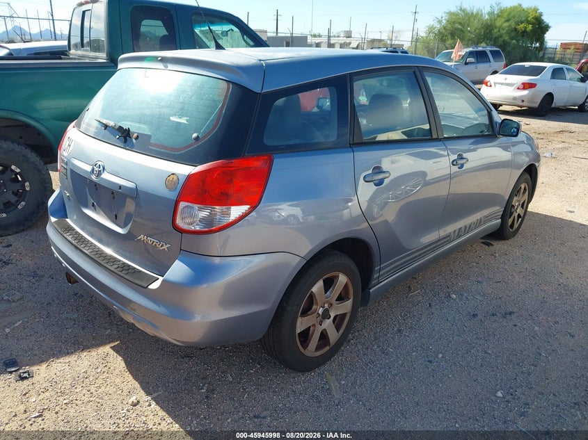 2003 TOYOTA MATRIX HATCHBACK 1.8L I-4 DOHC, VVT, 130HP