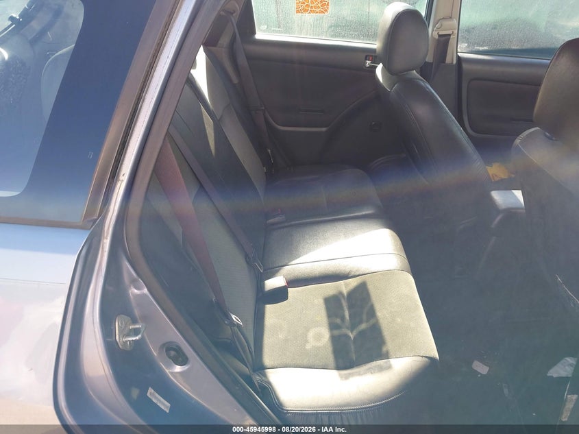 2003 TOYOTA MATRIX HATCHBACK 1.8L I-4 DOHC, VVT, 130HP