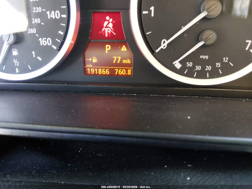 BMW 525I 2005 VIN WBANA53575B863426