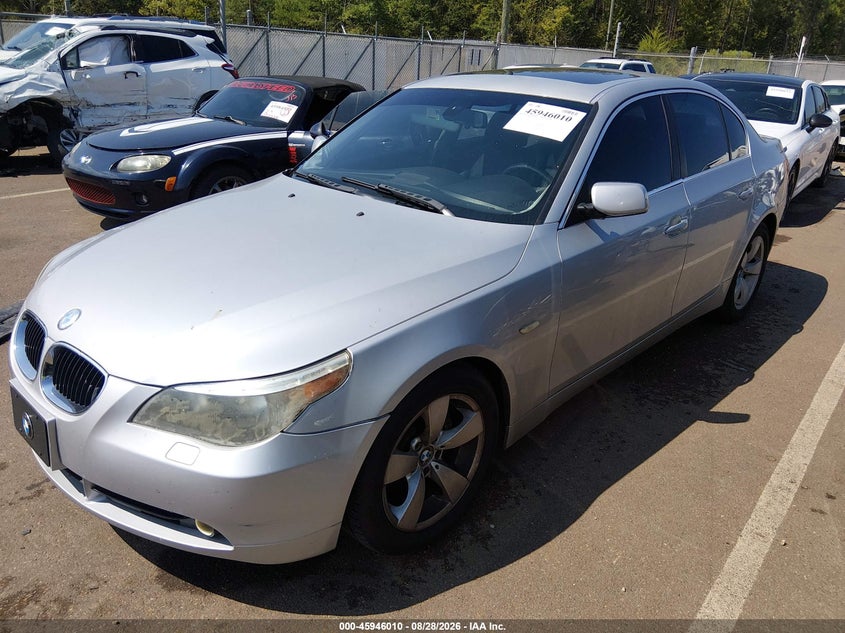 BMW 525I 2005 VIN WBANA53575B863426