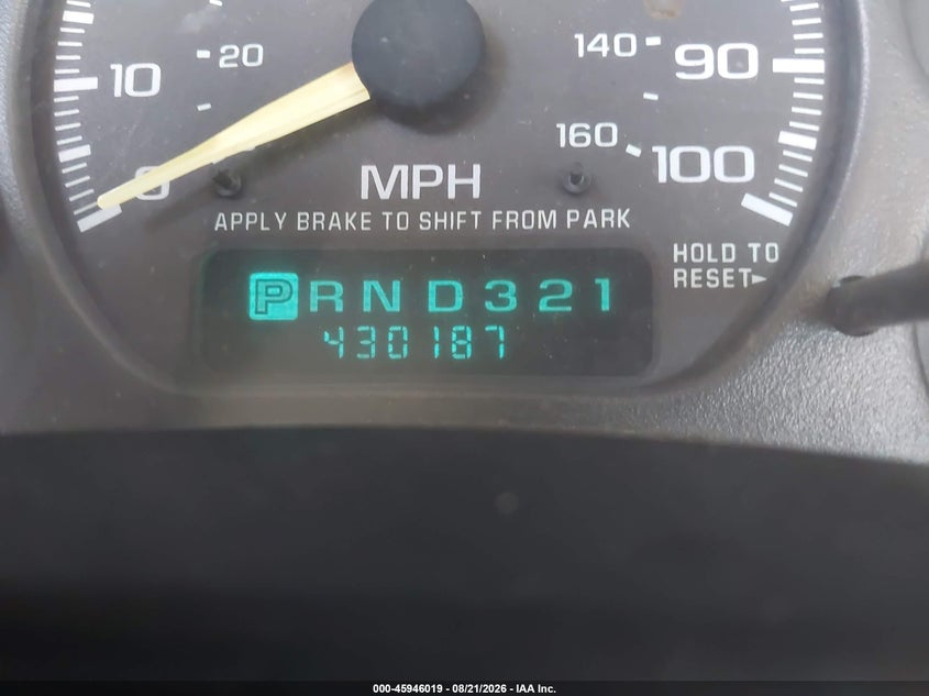 1999 CHEVROLET SILVERADO 1500 auction photo 7