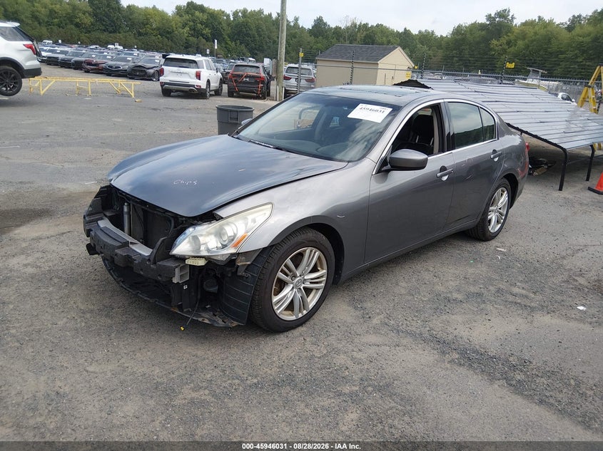 2012 Infiniti G, Удар спереду, IAAI, VIN JN1CV6AR6CM977920 — фото 2