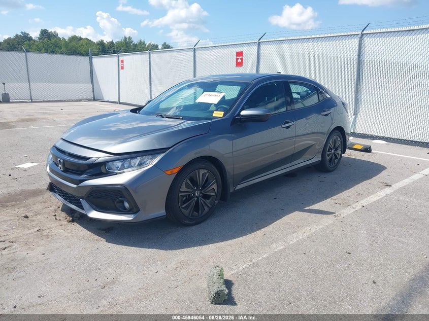 2019 Honda Civic Ex, Fresh Water, IAAI, VIN SHHFK7H60KU213054 — photo 2