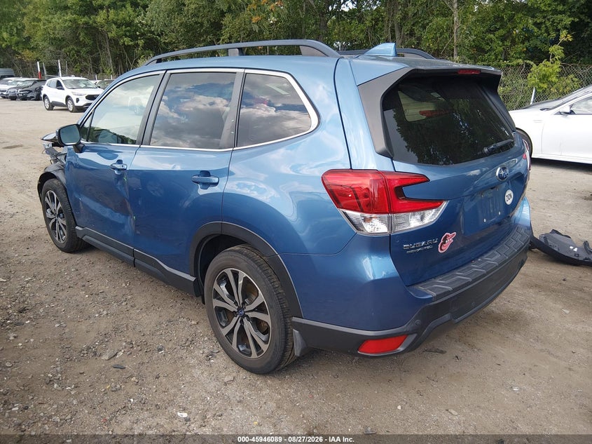 Vin: jf2skauc5kh433591, lot: 46445261, subaru forester limited 20193