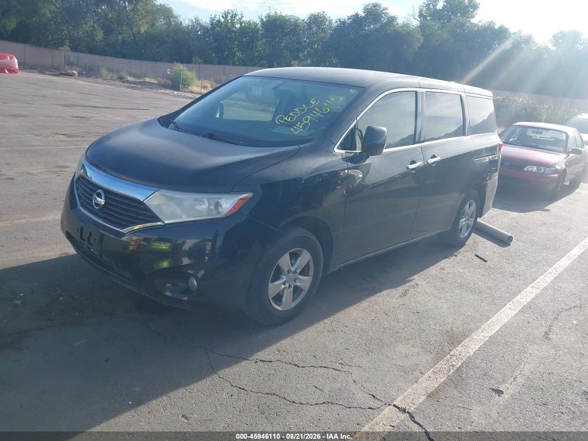 2015 Nissan Quest, Normal Wear & Tear, IAAI, VIN JN8AE2KPXF9125334 — photo 2