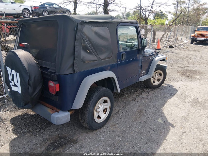 2005 JEEP WRANGLER auction photo 4