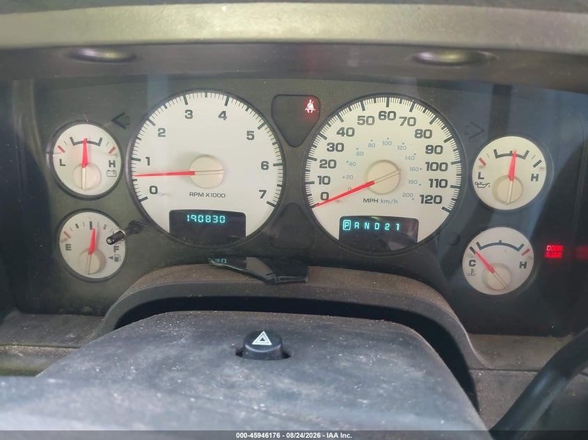DODGE RAM 1500 2005 VIN 1D7HU18N95J580000