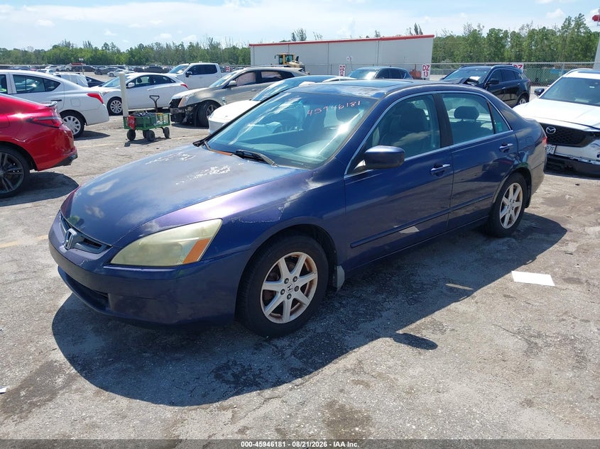 2003 Honda Accord, Обычный износ, IAAI, VIN 1HGCM66523A074401 — фото 2