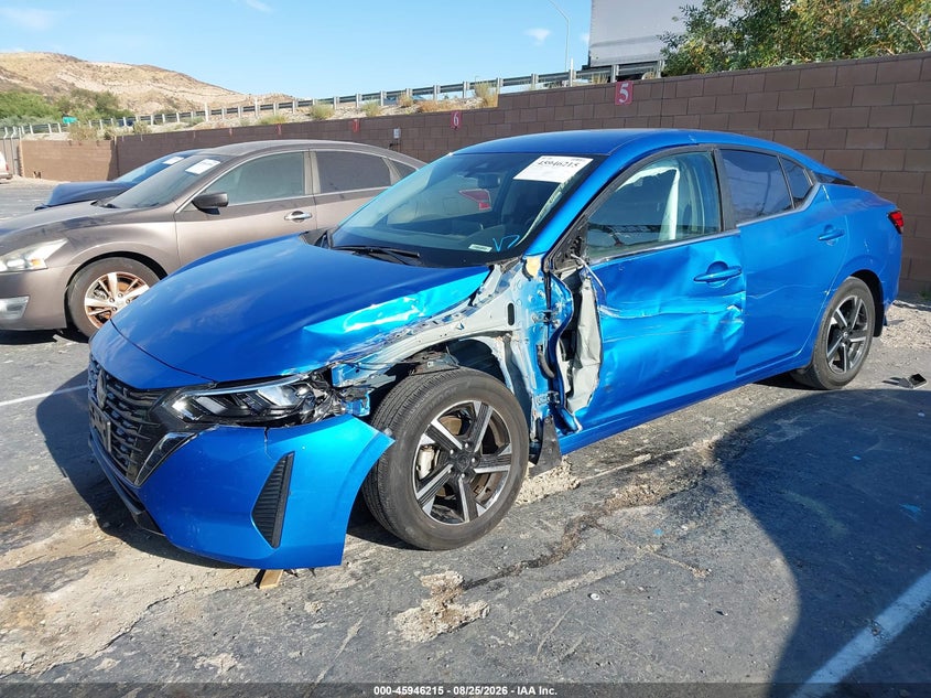 2024 Nissan Sentra, Left Front, IAAI, VIN 3N1AB8CV3RY273654 — photo 2