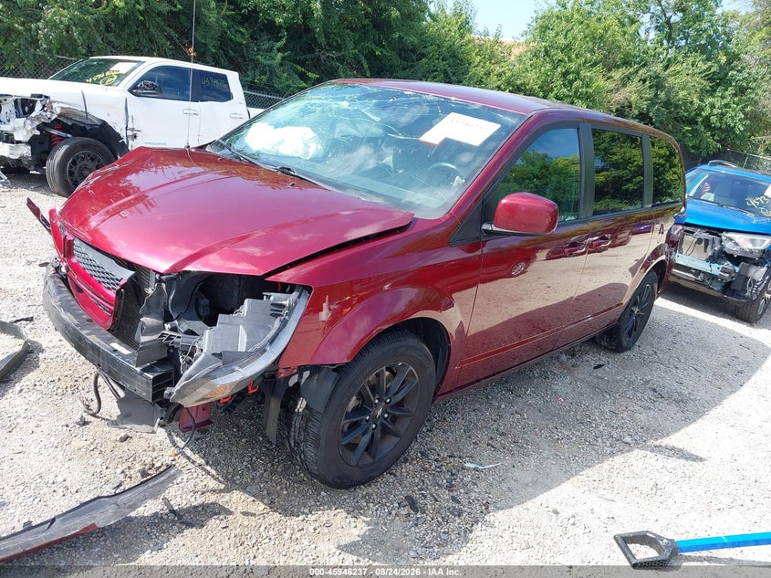 Vin: 2c4rdgeg8kr676165, lot: 46445409, dodge grand caravan gt 20192