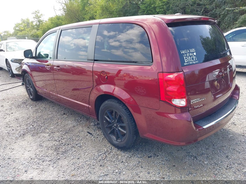 Vin: 2c4rdgeg8kr676165, lot: 46445409, dodge grand caravan gt 20193