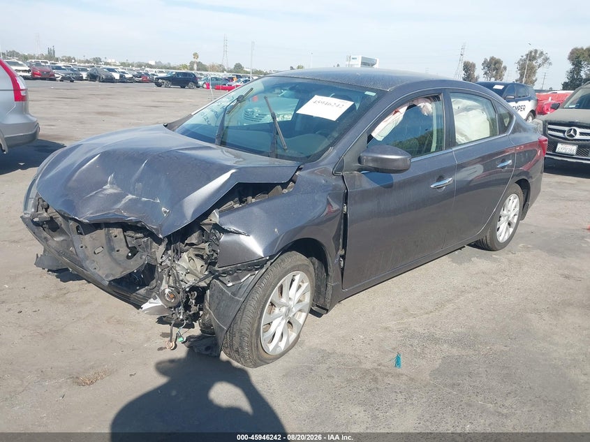 2019 NISSAN SENTRA auction photo 2