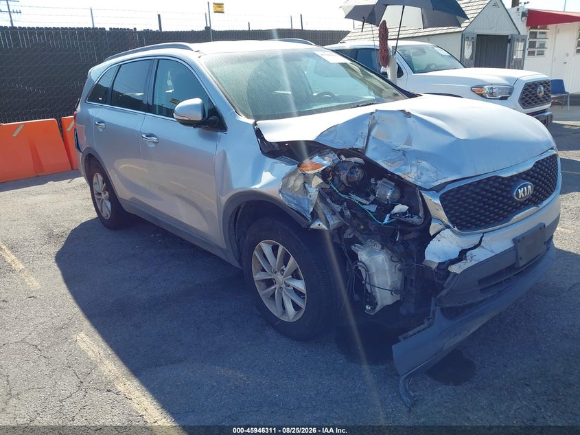 Vin: 5xypg4a3xgg017760, lot: 46445483, kia sorento 2.4l lx 2016 img_1