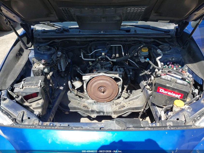 2016 SUBARU WRX SEDAN 2.0L H-4 DI, DOHC, VVT, TURBO, 268HP