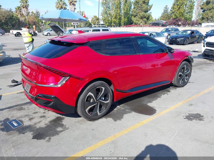 Vin: kndc4dlc2n5033977, lot: 46445521, kia ev6 gt-line 20224