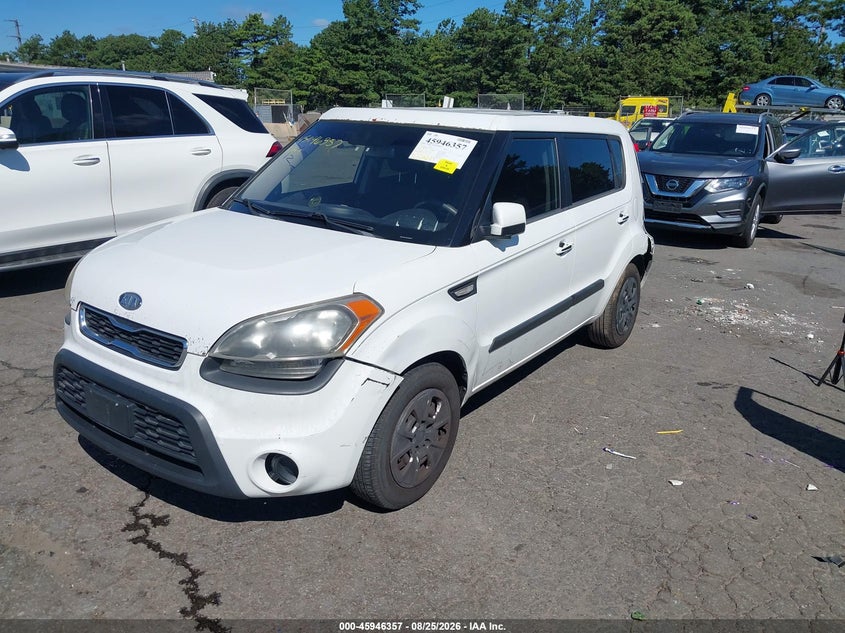 2012 Kia Soul, Rear, IAAI, VIN KNDJT2A50C7389817 — photo 2