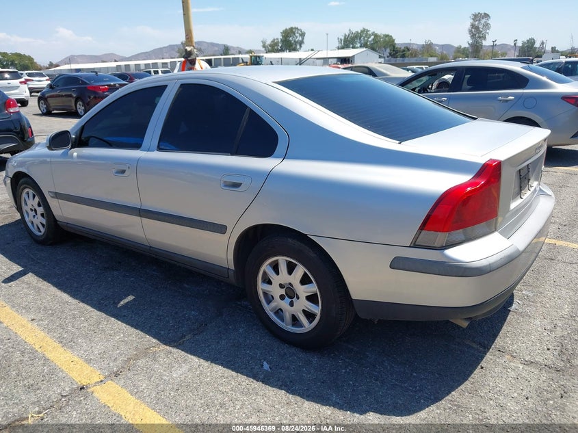 VOLVO S60 2001 VIN YV1RS61N212010964