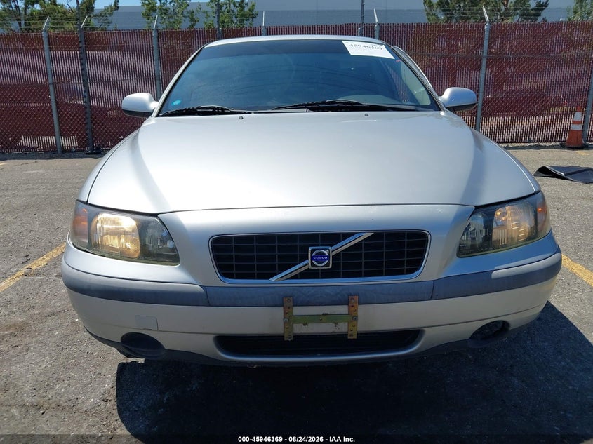 VOLVO S60 2001 VIN YV1RS61N212010964