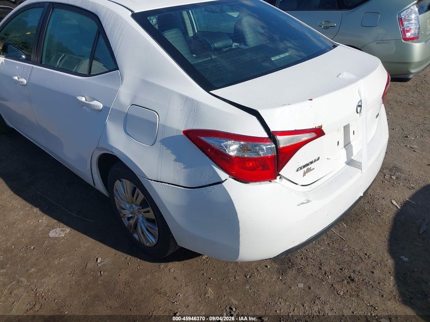 2015 TOYOTA COROLLA SEDAN 1.8L I-4 DOHC, VVT, 132HP
