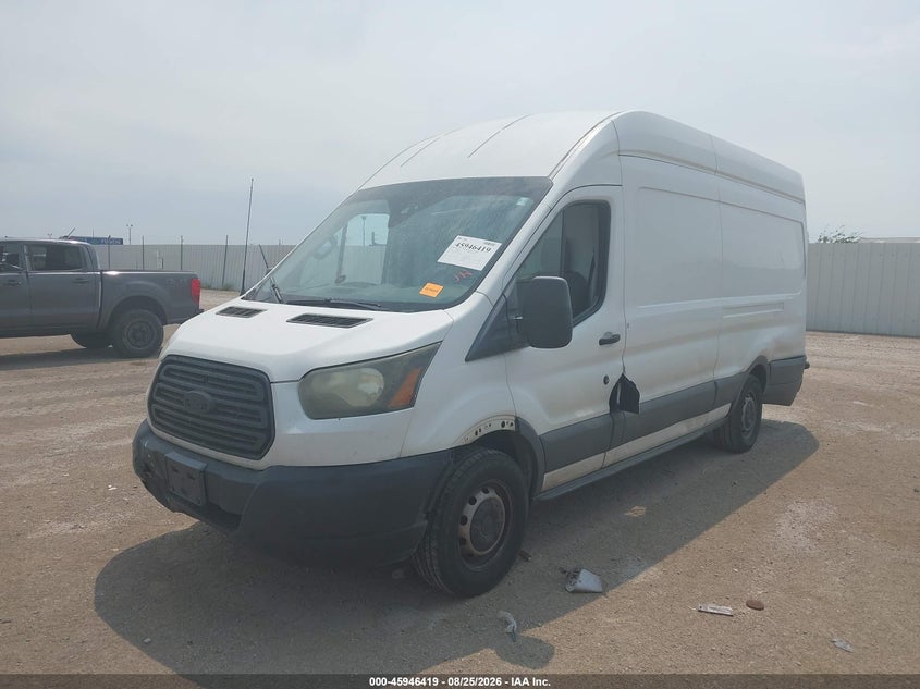 2017 Ford Transit, Rear, IAAI, VIN 1FTYR3XM5HKA11711 — photo 2