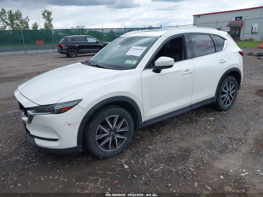 2018 Mazda CX-5, Правый перёд, IAAI, VIN JM3KFBDM4J0407148 — фото 2