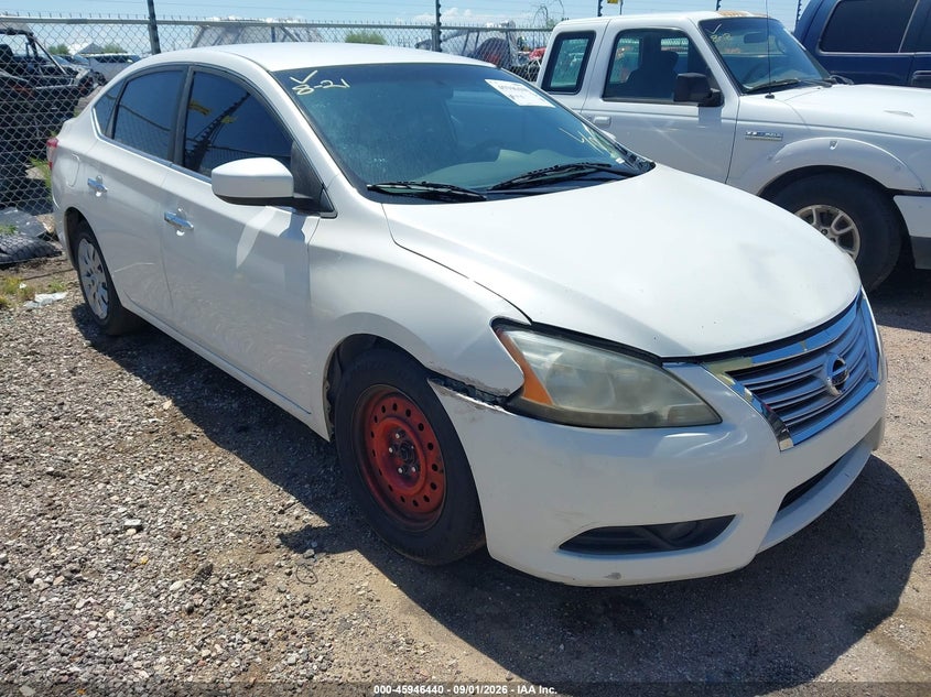 2013 NISSAN SENTRA auction photo 1