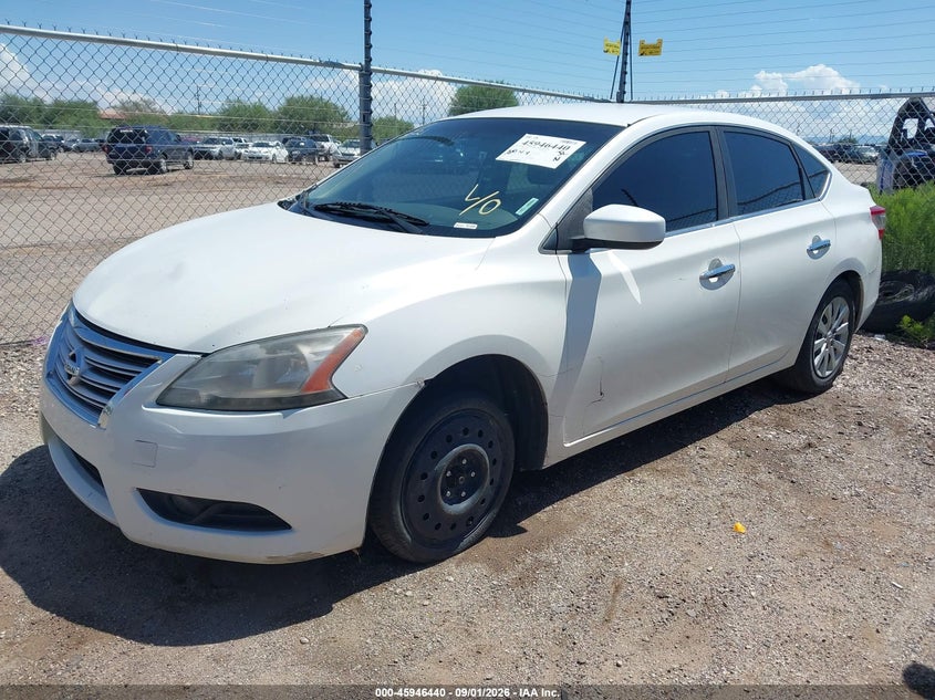 2013 NISSAN SENTRA auction photo 2