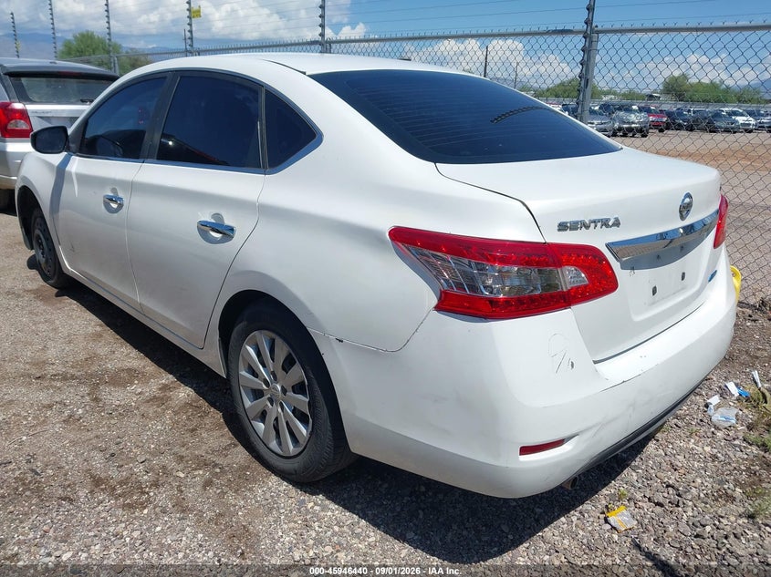2013 NISSAN SENTRA auction photo 3