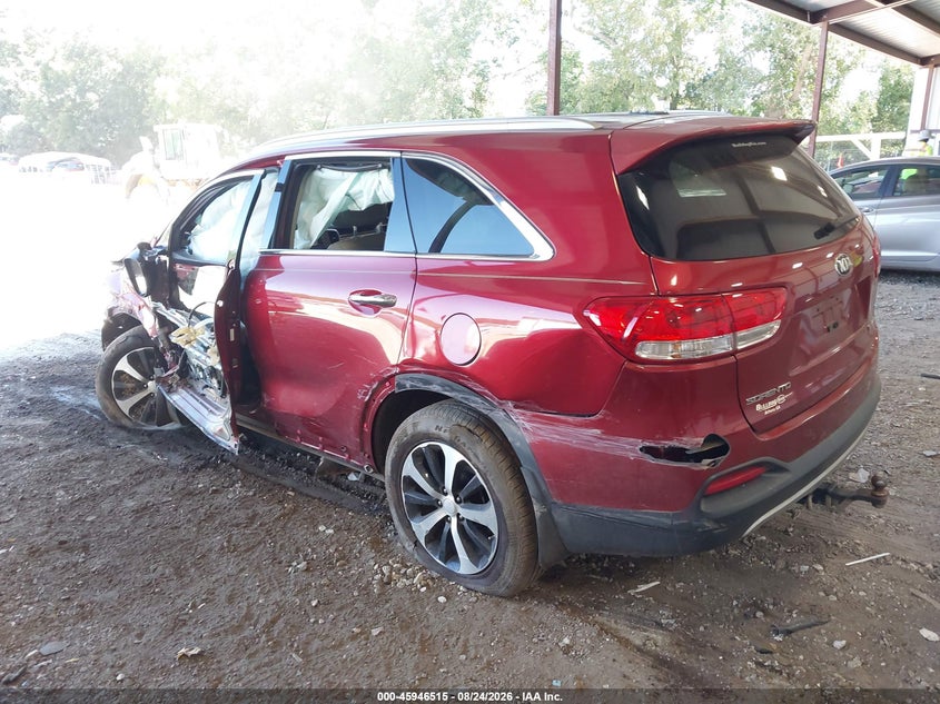 Vin: 5xyph4a11gg030277, lot: 46445687, kia sorento 2.0t ex 20163