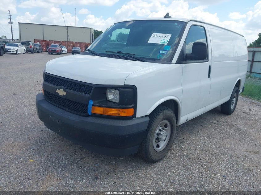 Vin: 1gcwgaff0h1305432, lot: 46445696, chevrolet express 2500 work van 20172