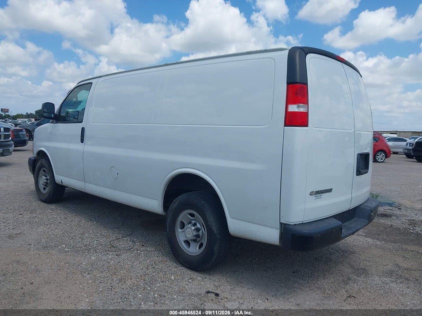 Vin: 1gcwgaff0h1305432, lot: 46445696, chevrolet express 2500 work van 20173