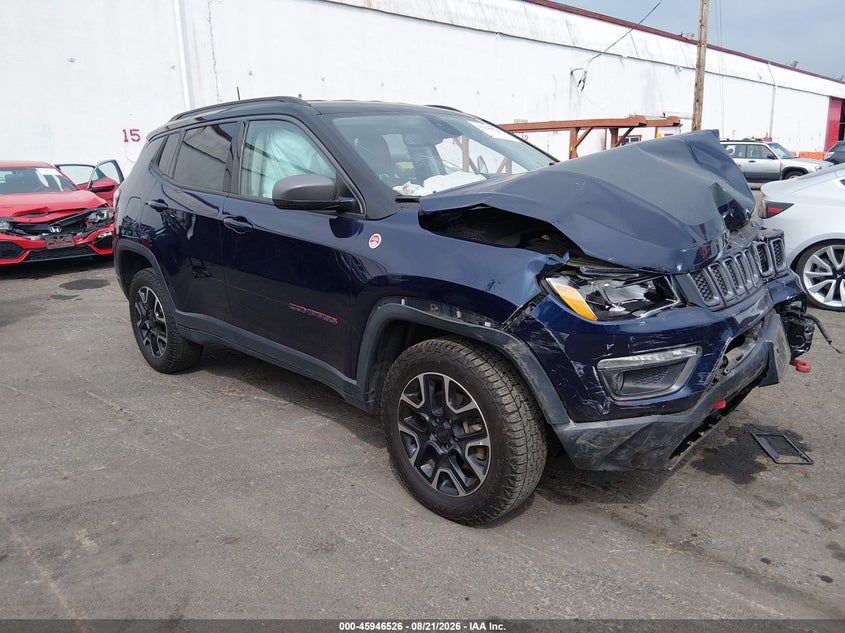 Vin: 3c4njddb6kt790450, lot: 46445698, jeep compass trailhawk 4x4 2019 img_1