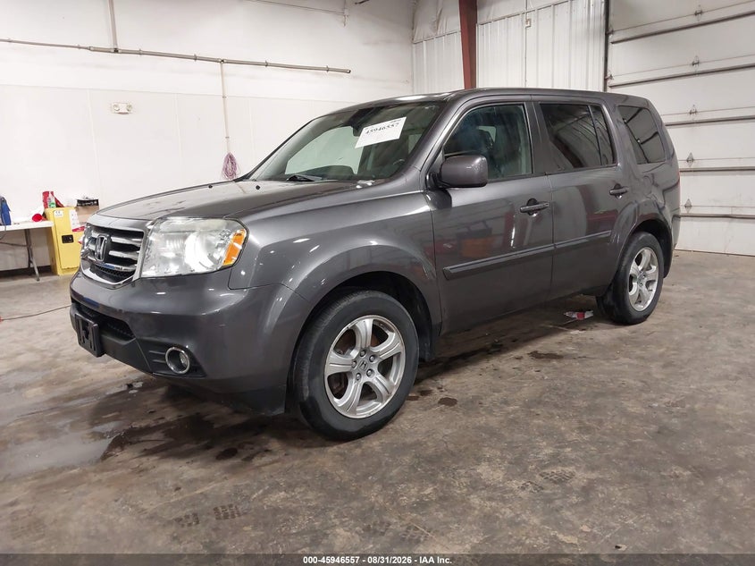 Vin: 5fnyf4h57fb020233, lot: 46445729, honda pilot ex-l 20152