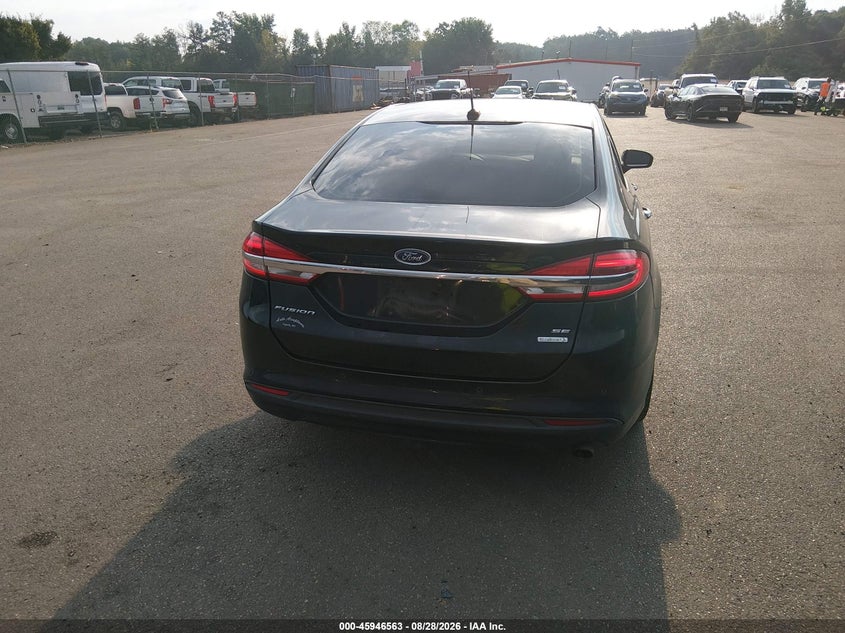 2018 FORD FUSION SEDAN 1.5L I-4 DI, DOHC, VVT, TURBO, 181HP