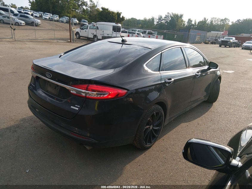 2018 FORD FUSION auction photo 4