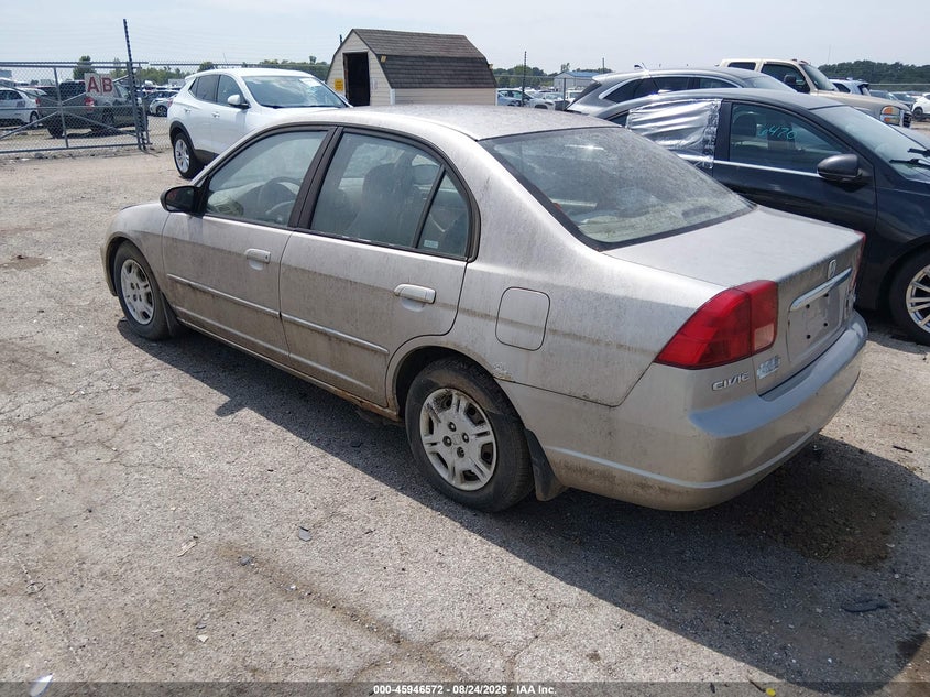 2002 HONDA CIVIC auction photo 3