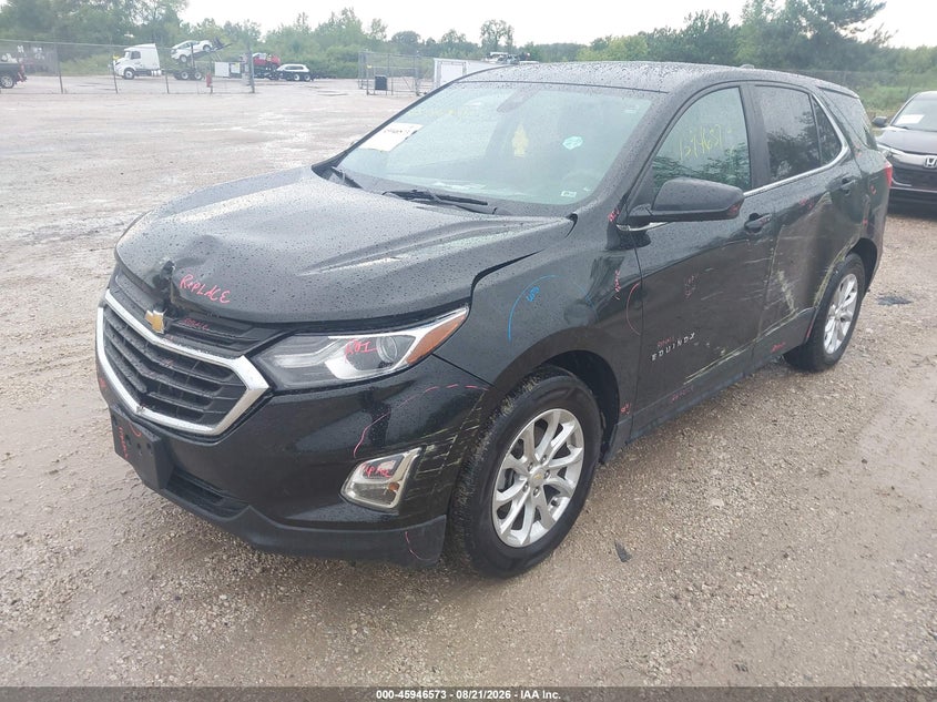 2021 Chevrolet Equinox Fwd Lt, Оба бока, IAAI, VIN 2GNAXKEV1M6111743 — фото 2