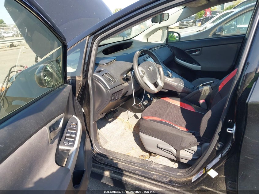 TOYOTA PRIUS 2012 VIN JTDKN3DU0C5396897