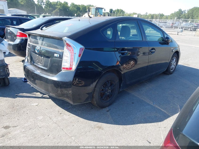 2012 TOYOTA PRIUS auction photo 4