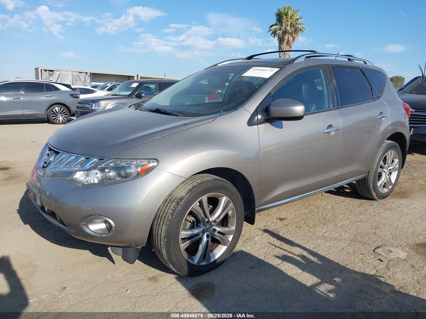 2010 Nissan Murano Le, Неизвестно, IAAI, VIN JN8AZ1MW1AW125817 — фото 2
