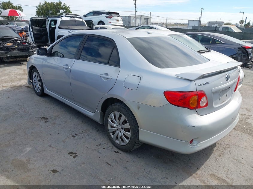 2009 TOYOTA COROLLA auction photo 3