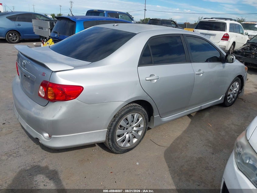 2009 TOYOTA COROLLA auction photo 4