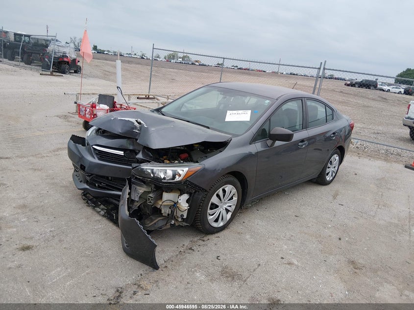 2022 Subaru Impreza, Front End, IAAI, VIN 4S3GKAB64N3602860 — photo 2